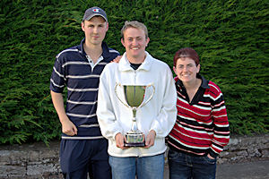 Liam Peter and Michelle won the Scone Cup