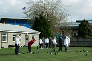 Dunning Bowling Club A Very Busy Green