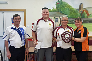With President and Umpire Winners Presentation