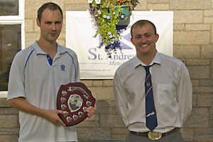 Open Pairs Winners Liam and Peter