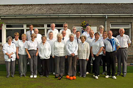 The Players before the closing day game