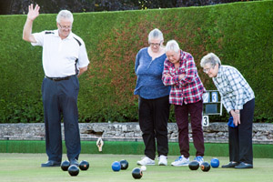 Dunning Bowling Club hat night photo
