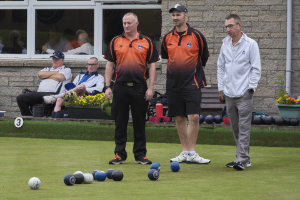 Dunning Bowling Club Anxious Moment